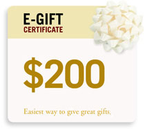 $200 E-Gift Certificate