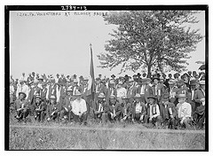 12th Pa. Volunteers at Bloody Angle (LOC)