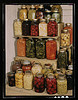 [Display of home-canned food] (LOC) by The Library of Congress
