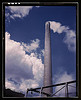 Smoke stack of TVA chemical plant where elemental phosphorus is made, vicinity of Muscle Shoals, Alabama (LOC) by The Library of Congress