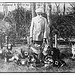Maj. Richardson & British Red Cross dogs  (LOC)