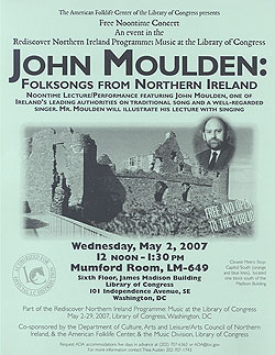image John Moulden lecture flyer