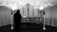 At the funeral home: `I am not in the business of death'