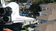 Time-lapse video: Space shuttle Endeavour's crosstown journey through L.A.