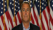 Boehner: No progress in fiscal cliff talks