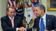 Boehner: 'Serious differences' on 'Cliff'