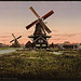 [Two windmills, Holland] (LOC)