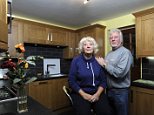 Devastated: Ann Reeve and Peter Gould in their kitchen, now refurbished