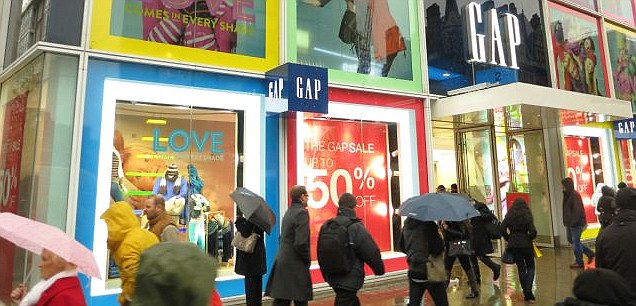 Gap has had two weeks of between 40 per cent and 60 per cent off everything