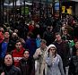 Crowds of shoppers pack Northumberland Street in Newcastle on Saturday