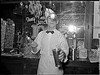 Soda jerker flipping ice cream into malted milk shakes. Corpus Christi, Texas (LOC) by The Library of Congress