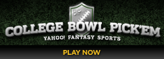 Play Yahoo! College Bowl Pick'Em