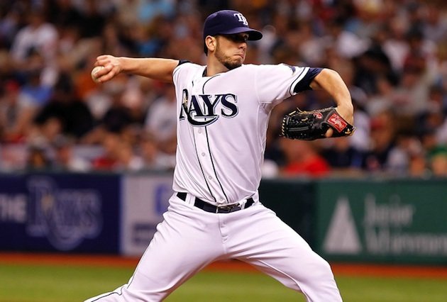 James Shields, a Hart High grad, was traded in part for another Hart grad — Getty