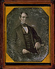 [Abraham Lincoln, Congressman-elect from Illinois. Three-quarter length portrait, seated, facing front] (LOC) by The Library of Congress