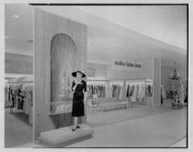 Burdine's department store, business in Miami Beach, Florida. Summertime fashion 
1953 Dec. 26.
