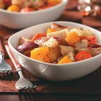 Garlic Roasted Winter Vegetables Recipe