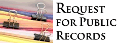 request for public records