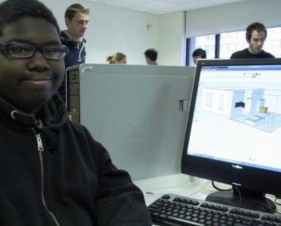 Photo: Know a teen interested in architecture and design? Check out CAF's FREE online tool, www.discoverdesign.org.