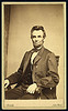 [Abraham Lincoln, U.S. President. Seated portrait, facing front, January 8, 1864] (LOC) by The Library of Congress