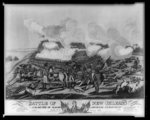 Battle of New Orleans and death of Major General Packenham [sic] on the 8th of January 1815