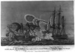 HBM frigate Macedonian, Capt. Carden, striking her colours to the U.S. frigate United States, Com'd. Decatur the 25th Octr. 1812