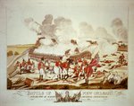 Battle of New Orleans and death of Major General Packenham [sic] on the 8th of January 1815