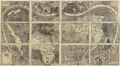 Waldseemuller map, 1507
