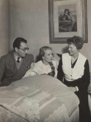  Mamoulian, Dietrich, and Earhart photo