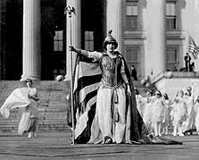 Florence F. Noyes as 'Liberty'