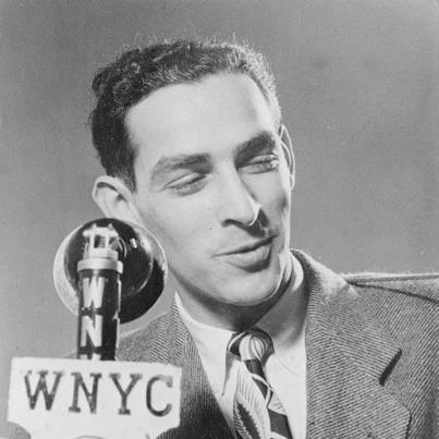 Photo: Congratulations to Oscar Brand! On this day in 1945, Brand began broadcasting his weekly radio show, "FOLKSONG FESTIVAL," which is still going strong and is listed in the Guinness Book of World Records as the longest-running weekly entertainment show in history in any medium. In addition to his work as a radio host, Brand was one of the foremost singer-performers of the 20th-century North American folk revival. In 2009, he arranged for his collection to come to the American Folklife Center, and it has since been accessioned by the center. It will take some time to process the collection and find out what its many treasures are, but we know that it contains thousands of audio recordings of performances and interviews with leading folk music figures and thousands of manuscript items (e.g. clippings, flyers, and posters), as well as some photos and moving images on video and film.

This publicity photo shows Brand in 1945; it was sent to AFC by his current publicist.