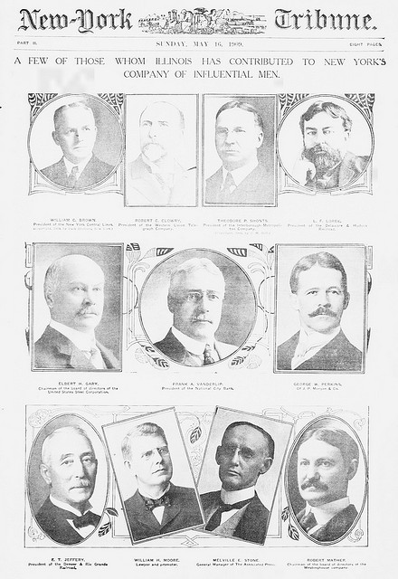 A few of those whom Illinois has contributed to New York's company of influential men (LOC)