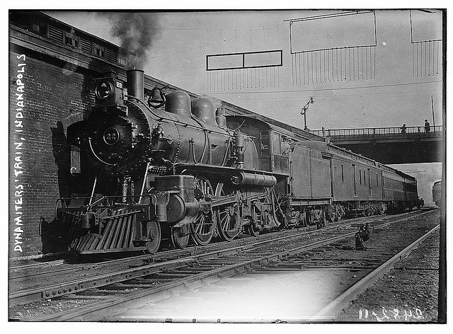Dynamiters' train, Indianapolis (LOC)