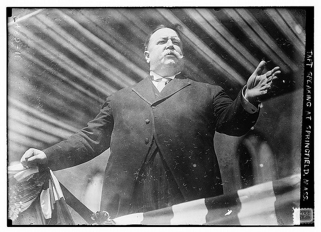 Taft speaking at Springfield, Mass. (LOC)