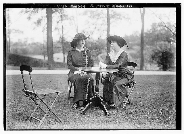 Mary Condon & Mrs. T. Woodruff (LOC)