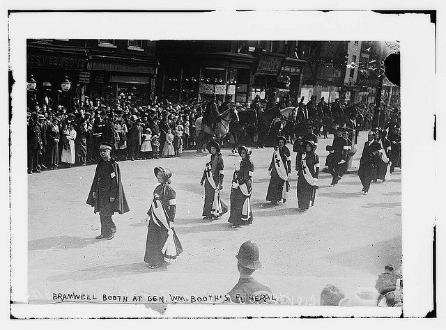 Bramwell Booth at Gen. Wm. Booth's Funeral (LOC)