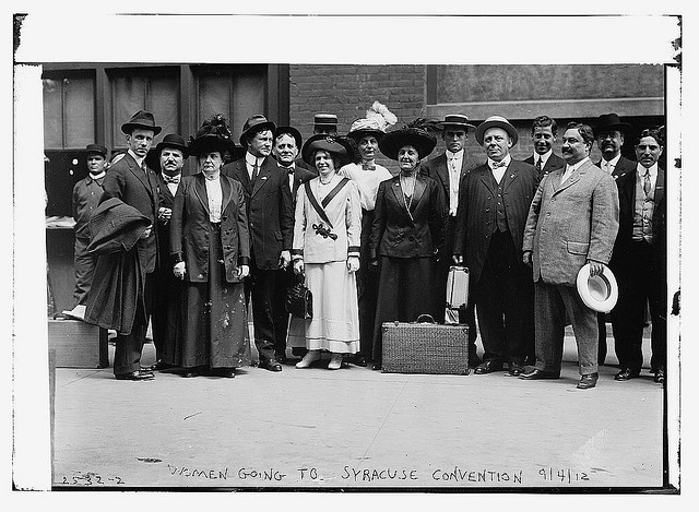 Women going to Syracuse convention (LOC)