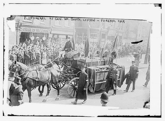 Funeral of Gen. Wm. Booth, London - Funeral Car (LOC)