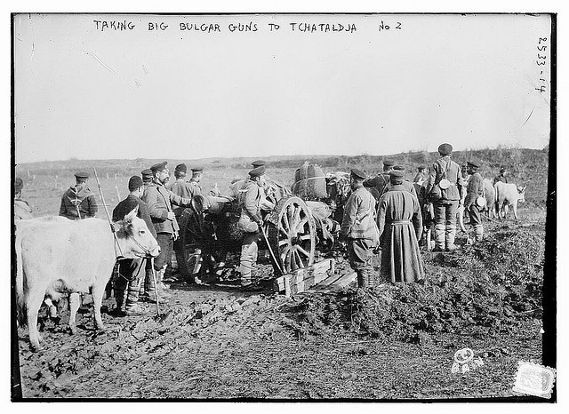 Taking Big Bulgar Guns to Tchataldja #2 (LOC)