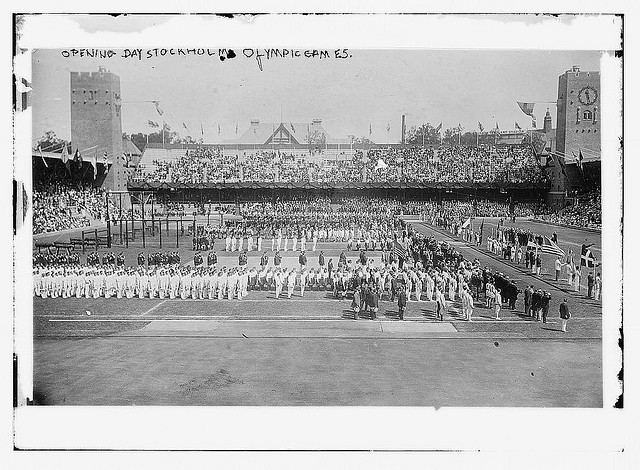 Opening Day, Stockholm Olympic Games (LOC)