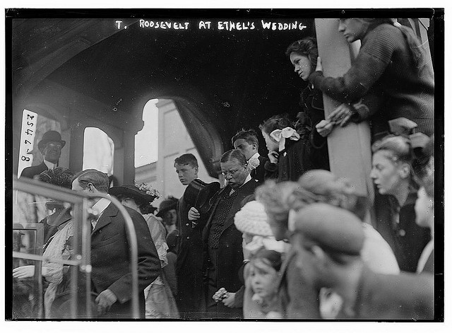 T.Roosevelt at Ethel's wedding (LOC)