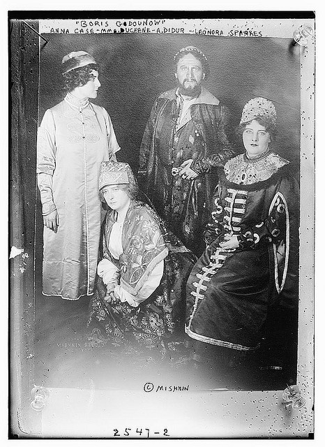"Boris Godounow," Anna Case, Mme. Duchene, A. Didur, Leonora Sparkes (LOC)