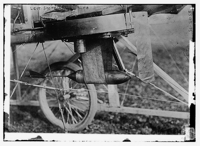 Lieut. Scott's Aero Bomb (LOC)