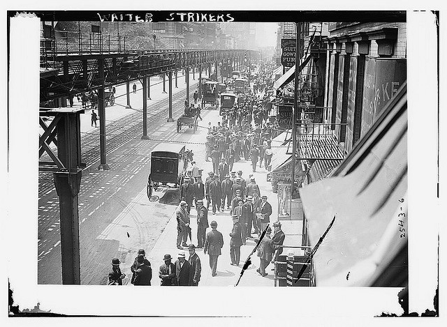 Waiter strikers (LOC)