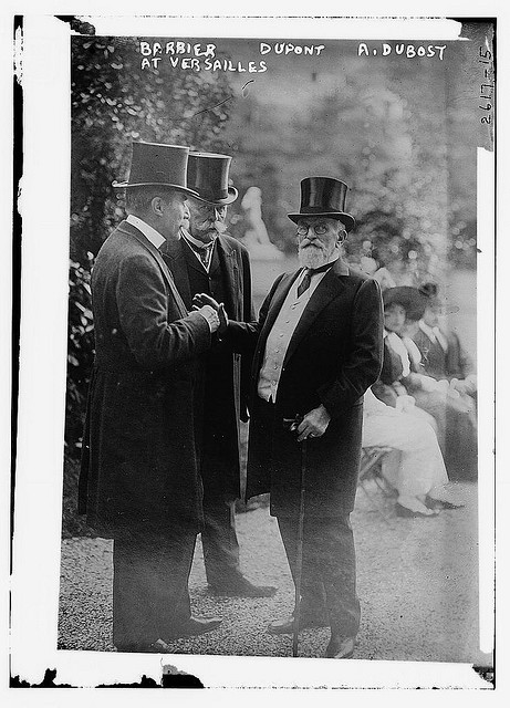 Barbier, Dupont, A. Dubost at Versailles (LOC)
