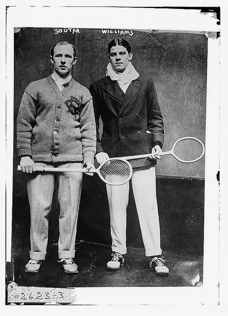 Soutar and Williams, tennis (LOC)