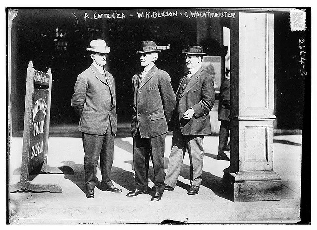 A. Entenza, W.K. Benson, and C. Wachtmeister (LOC)
