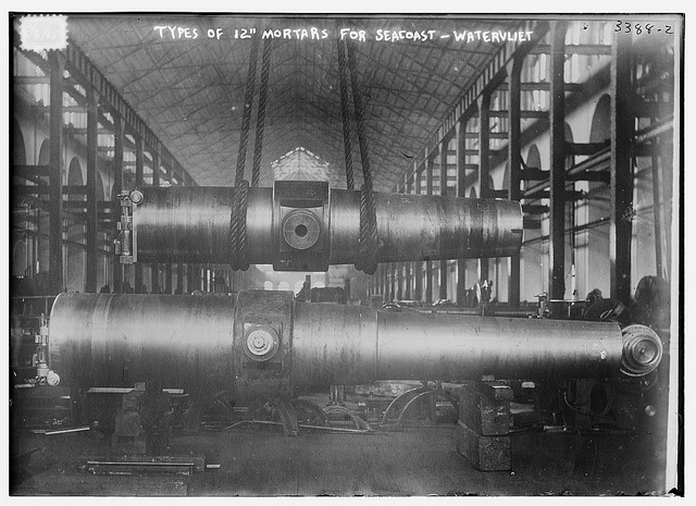 Types of 12" Mortars for seacoast - Watervliet (LOC)
