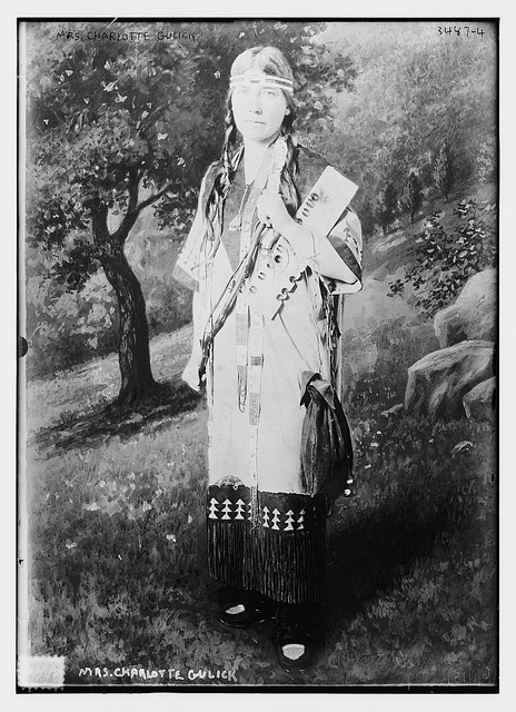 Mrs. Charlotte Gulick -- American Indian dress  (LOC)
