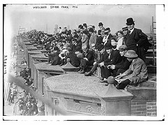 Watching Shibe Park, 1910 (LOC)