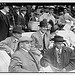 [Boxer Jim Corbett (center) and Blossom Seeley (wife of Rube Marquard) to Corbett's left at Game One of the 1913 World Series at the Polo Grounds New York (baseball)] (LOC)